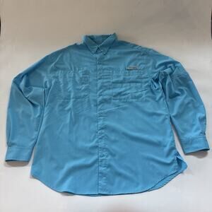 Columbia PFG‎ Shirt Long Sleeve Vented Fishing Hiking Mens Large
